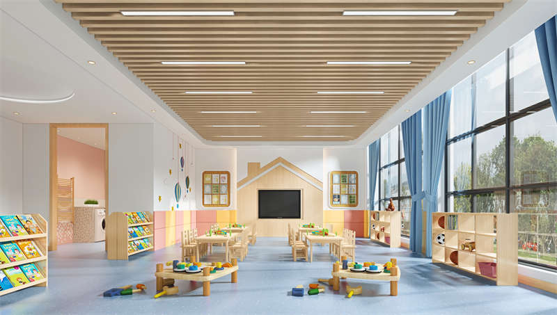 合肥幼儿园装修设计-翡翠路(新时代)幼儿园